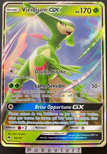Carte pokemon viridium 214 - pokemon,