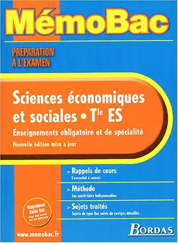 Memo prepa exam ses term - prepa, es