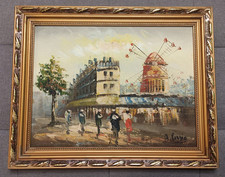 Peinture À L'huile Sur Toile