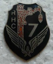 PIN'S MILITAIRE DU 7 REGIMENT D'HELICOPTERES DE COMBAT