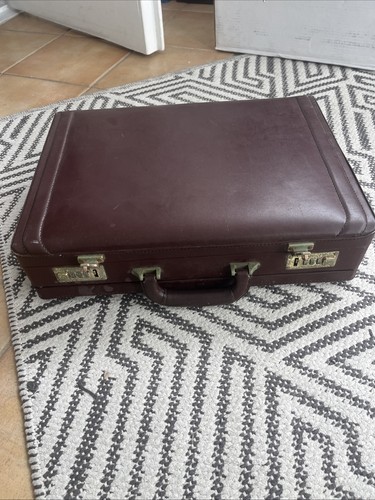 Vintage brown leather - ,