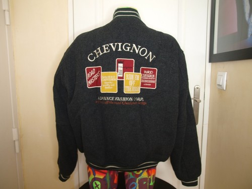 Chevignon vintage varsity gris - varsity,