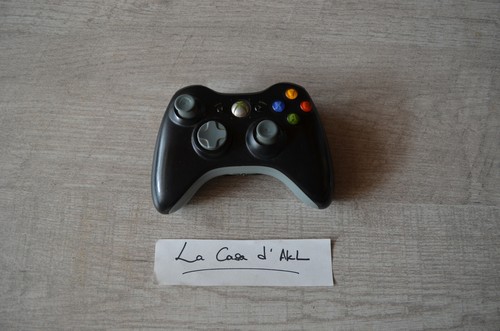 Manette noire sans fil