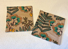 2 Housses De Coussin Beige