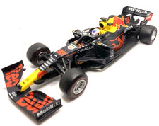 ✅Voiture F1 1/24 Burago Red Bull RB16B #33 M.Verstappen Miniature Die-cast
