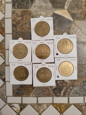 jetons touristiques MDP Divers Année 2003 Lot De 7