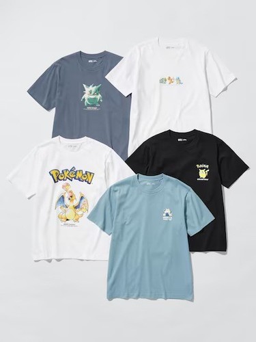 Uniqlo pokemon 30ème - uniqlo,
