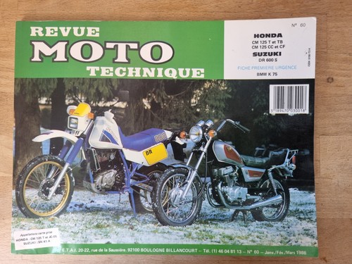 Revue technique moto 60 - moto, n°