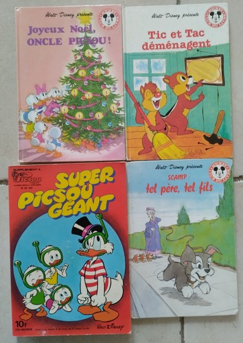 Lot livres disney mickey - lot,