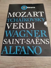 * COFFRET 8 DVD LES OPERAS DE TÉLÉRAMA ( MOZART TCHAIKOVSKY VERDI WAGNER ALFANO