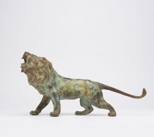 Statue bronze lion - statue,