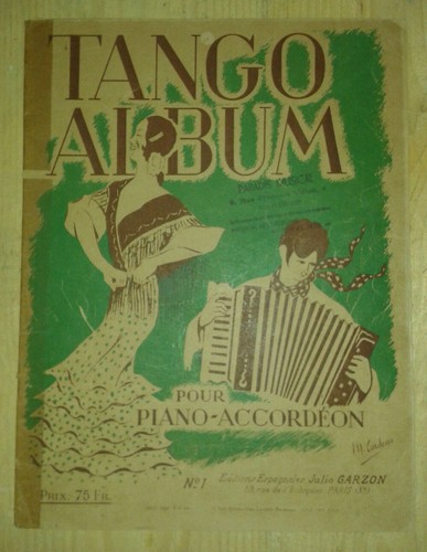 Tango album pour piano - tango,