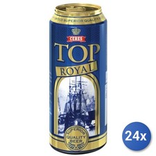 24X Lot Ceres Bière Canette Top Royal 50Cl