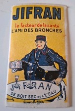 feuilles à cigarettes publicité JIFRAN le facteur de la santé Apéritif au...