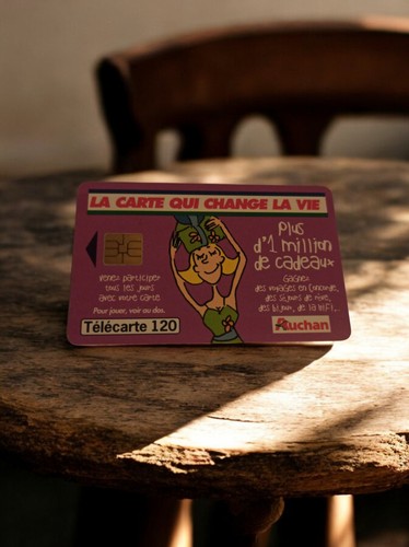 Carte téléphonique vintage