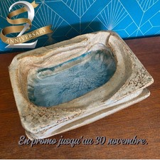 Vide poche en grès, attribué à , BARBARA DELFOSSE, céramique ancienne, raku.