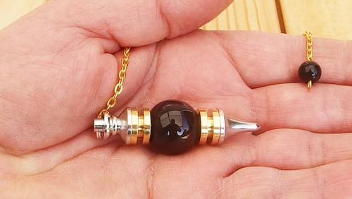 Pendule onyx noir plateaux - onyx,