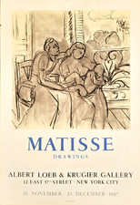 MATISSE - AFFICHE ORIGINALE -