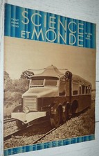 SCIENCE & MONDE #11 1931 WAGON