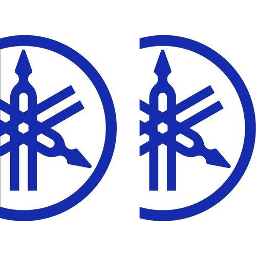 Coppia adhésifs bleus logo - coppia, d'adhésifs
