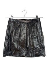 H&M DIVIDED Jupe en cuir