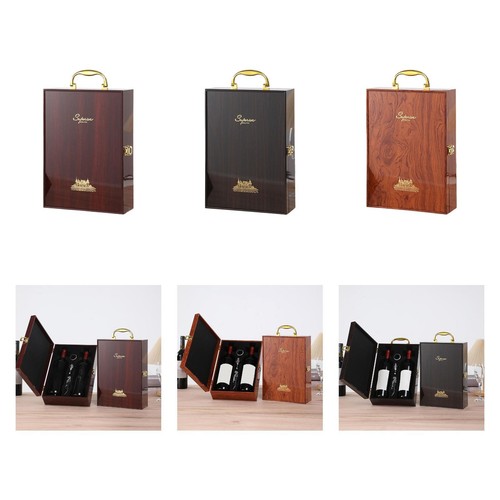 Coffret vin rouge bois - vin, en