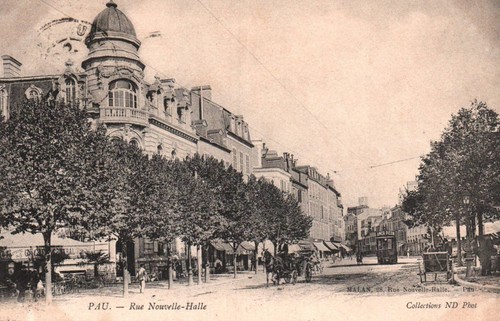 Carte postale pau - pau,