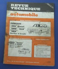 Revue technique RTA 407 Peugeot 305 diesel GRD GLD SRD berline et break