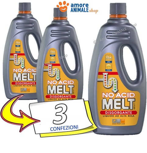 Melt sans acide liquide - liquide, →
