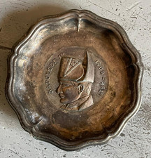 coupelle ancienne Napoléon Ier métal argenté belle patine
