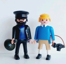 Playmobil TINTIN ET LE CAPITAINE HADDOCK Hergé BD aventure Moulinsard custom
