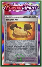Plastron Roc Reverse - EV1 - 192/198 - Carte Pokémon Française Neuve