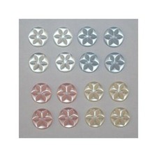 80 x Boutons de Couture Etoile