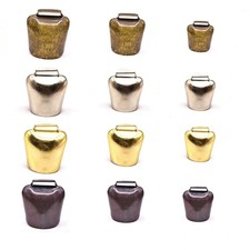 Cloche en métal vache mouton