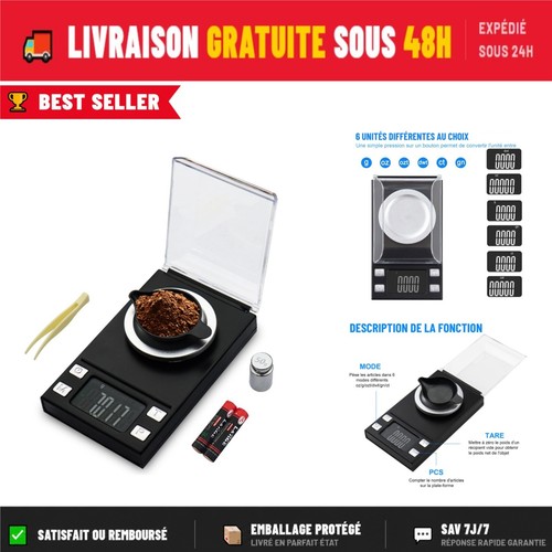 Balance milligrammes - balance, à