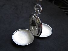 SOBRE MONTRE SAVONNETTE A GOUSSET DE POCHE SQUELETTE CHAINE & CAPOTS PROTECTION