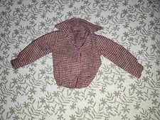 ANCIEN BLOUSON À CARREAUX
