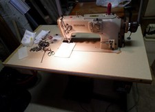 Bernina 217 N06 machine a coudre Pro industrial 220V 6mm