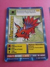 Elecmon Carte Digimon Français Bandai 1999 Bo-61