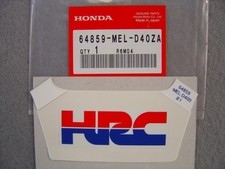 Sticker HRC carénage supérieur CBR1000RR 07 type 1 HONDA 64859-MEL-D40ZA