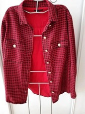 Surchemise pied de poule -