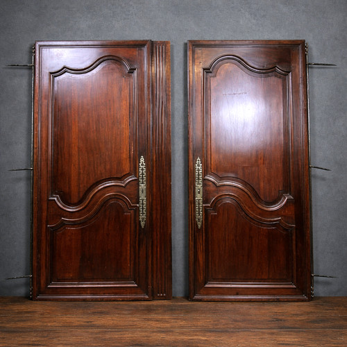 Paire portes anciennes - paire,