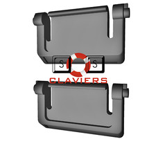 Pieds de remplacement pour clavier Logitech K845 Mechanical Illuminated