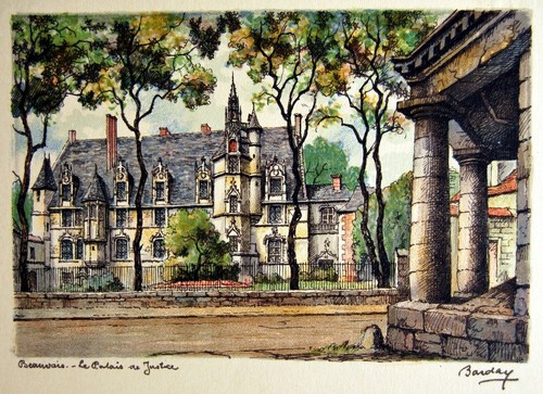Estampe couleurs beauvais - couleurs,