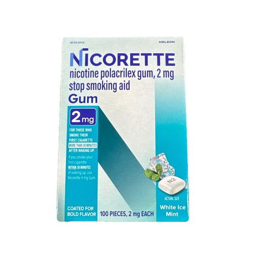 New nicorette gum - gum, each