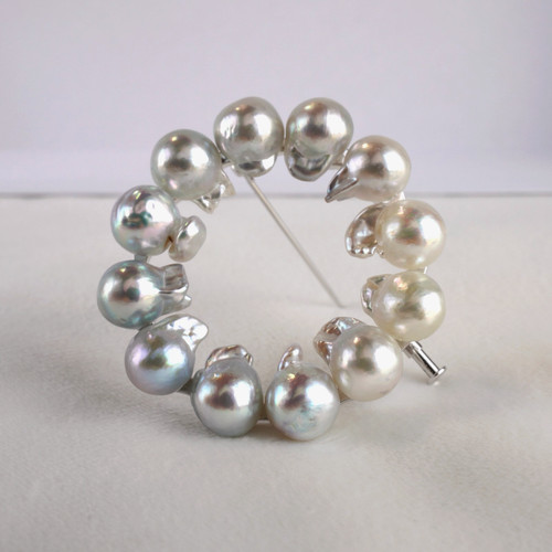 Broche pendentif circulaire - broche/pendentif, en