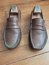 Bexley mocassin été homme cuir châtaigne foncé - Fergusson, taille 9 (42)