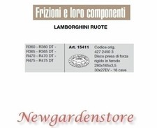 Disque Embrayage 15411 Tracteur R360 365 470 475 Dt 30X27 16cave Lamborghini