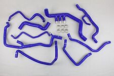 Kit 9 durites EAU silicone Megane 2 II RS 225 230 R26 R26R Renault Sport Bleu
