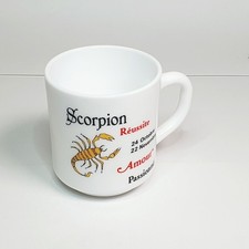Ancien Mug Tasse Scorpion